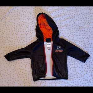 12 month Philadelphia Flyers zip up hoodie